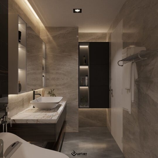 Nội thất chung cư khách hàng Lan Anh - wc - 12