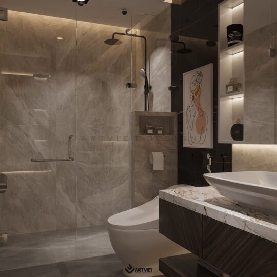 Nội thất chung cư khách hàng Lan Anh - wc - 2