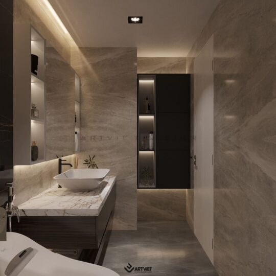 Nội thất chung cư khách hàng Lan Anh - wc - 4