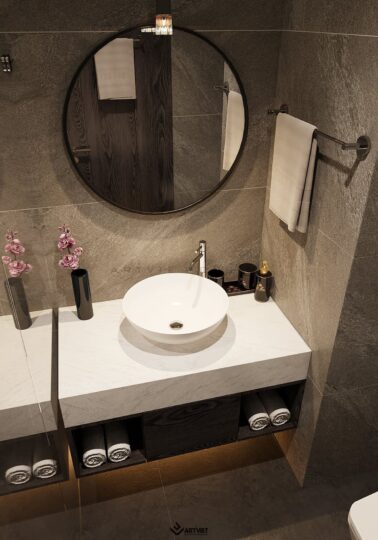 Nội thất chung cư khách hàng Lan Anh - wc - 6