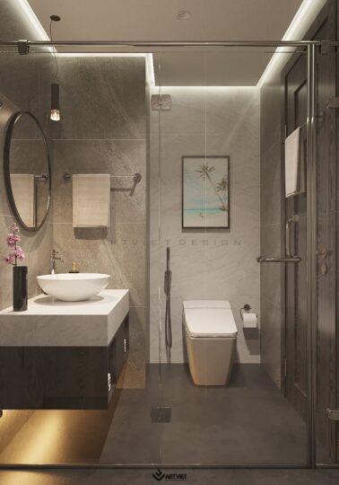 Nội thất chung cư khách hàng Lan Anh - wc - 7