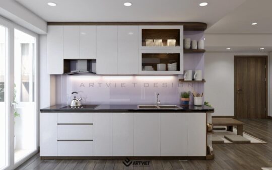 Nội thất chung cư Ecopark - bếp - 1