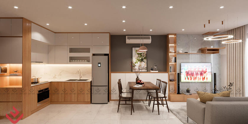 Nội thất chung cư Ocean Park - Anh Tài