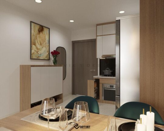 Nội thất chung cư Ocean Park - bếp - 1