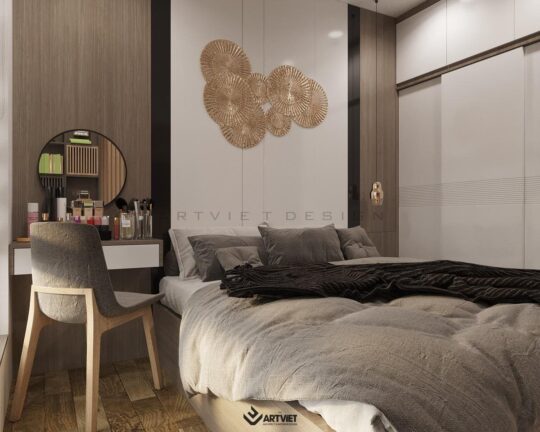 Nội thất chung cư Ocean Park - phòng ngủ - 1