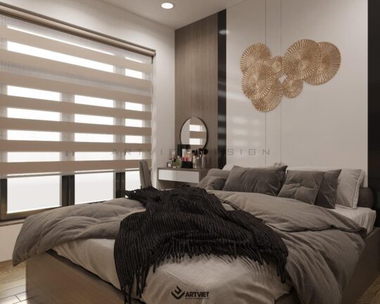 Nội thất chung cư Ocean Park - phòng ngủ - 2