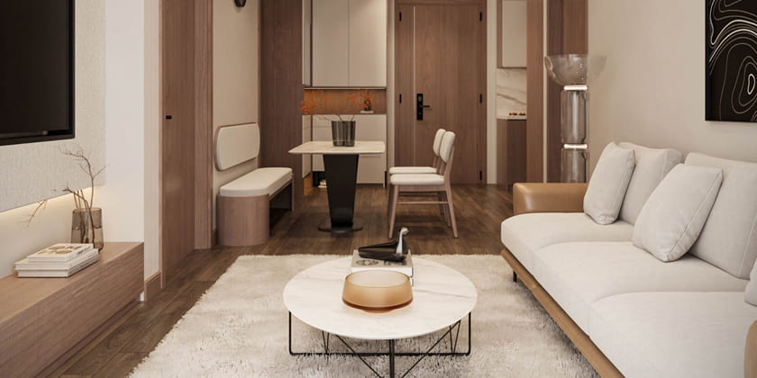 Nội thất chung cư P3 Pavilion - Ocean Park