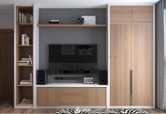 Nội thất chung cư Skylake - phòng ngủ master - 3