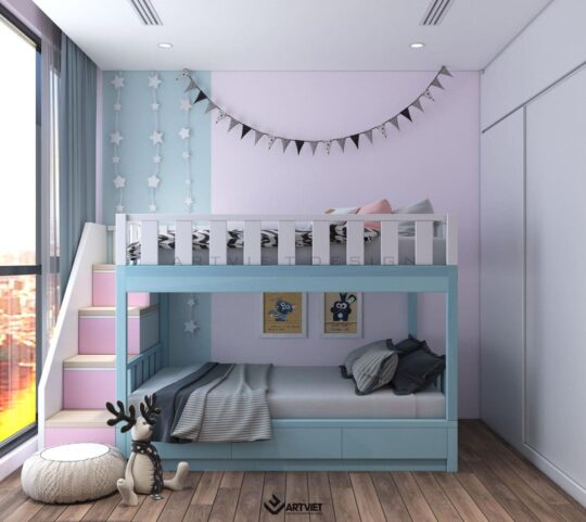 Nội thất chung cư Skylake - phòng ngủ con - 2