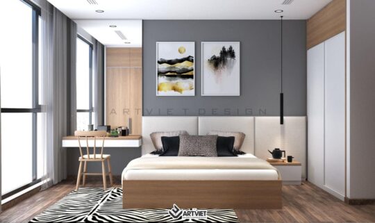 Nội thất chung cư Skylake - phòng ngủ con - 3