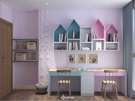 Nội thất chung cư Skylake - phòng ngủ con - 6