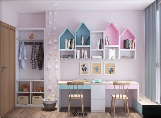 Nội thất chung cư Skylake - phòng ngủ con - 7