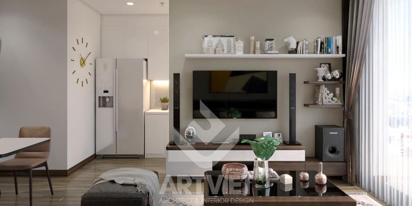 Nội thất chung cư Skylake