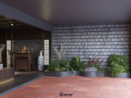 Thiết kế nội thất cửa hàng anh Nghĩa – Bát Tràng - 19