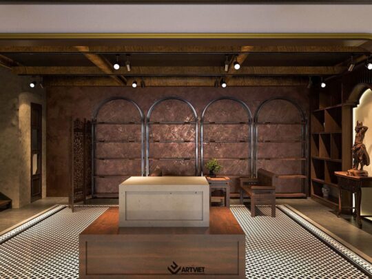 Thiết kế nội thất cửa hàng anh Nghĩa – Bát Tràng - 20