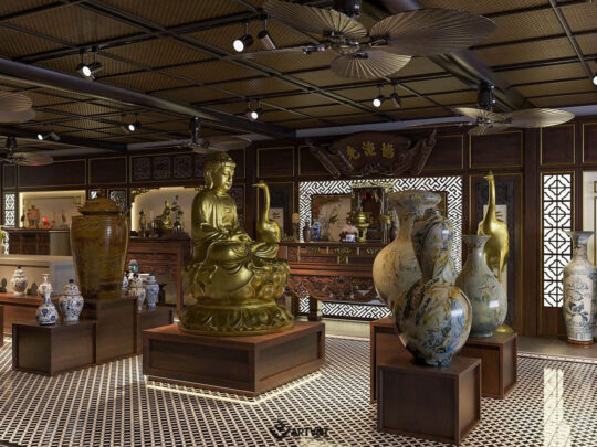 Thiết kế nội thất cửa hàng anh Nghĩa – Bát Tràng - 21