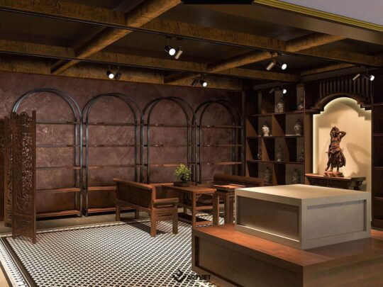 Thiết kế nội thất cửa hàng anh Nghĩa – Bát Tràng - 22