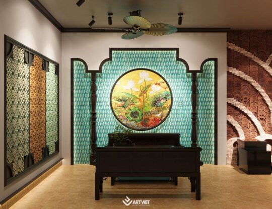 Thiết kế nội thất cửa hàng chị Thanh Hải - 1