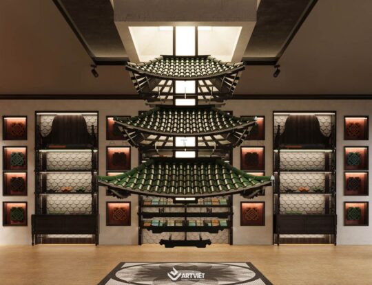 Thiết kế nội thất cửa hàng chị Thanh Hải - 11