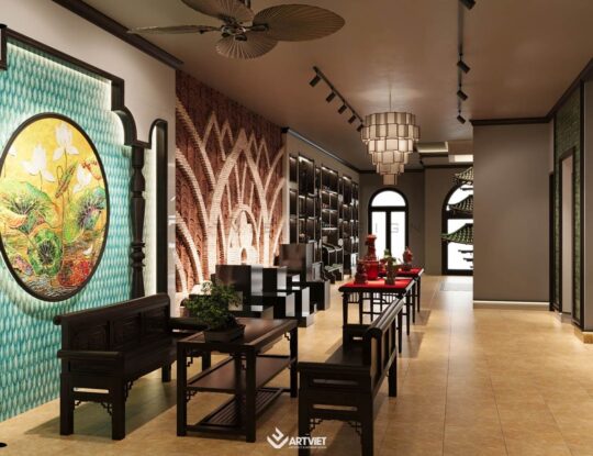 Thiết kế nội thất cửa hàng chị Thanh Hải - 2