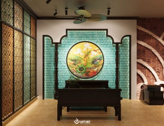 Thiết kế nội thất cửa hàng chị Thanh Hải - 5