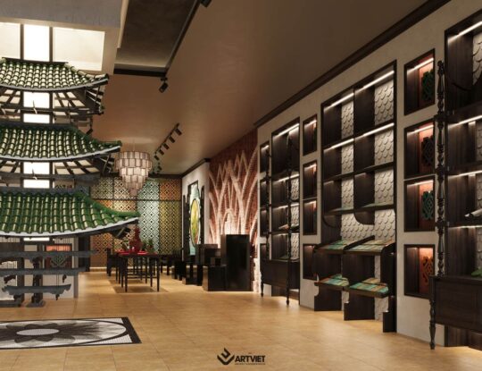 Thiết kế nội thất cửa hàng chị Thanh Hải - 6