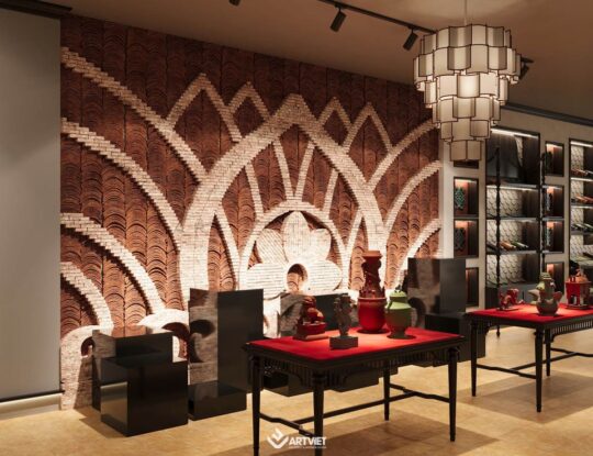 Thiết kế nội thất cửa hàng chị Thanh Hải - 9