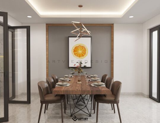 Nội thất nhà ở Bát Tràng - Anh Tuấn - bếp - 3