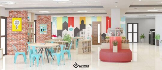 Không gian học tập Học viện Công nghệ Bưu chính viễn thông - 1