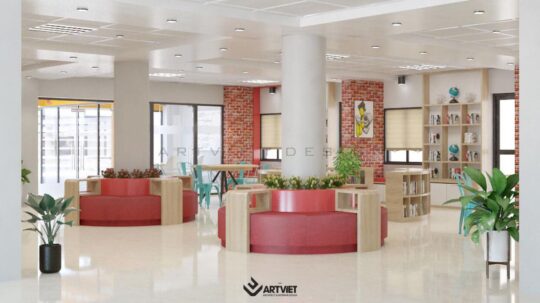 Không gian học tập Học viện Công nghệ Bưu chính viễn thông - 2