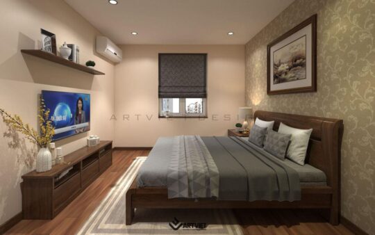 Nội thất nhà ở Bát Tràng - phòng ngủ - 1