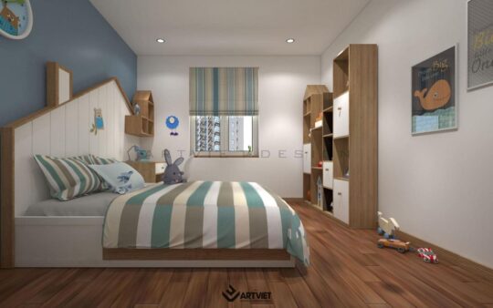 Nội thất nhà ở Bát Tràng - phòng ngủ - 5