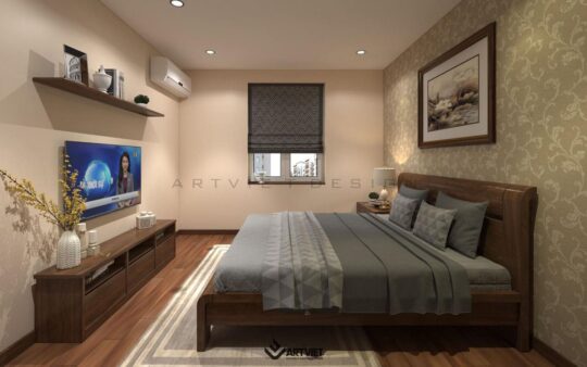 Nội thất nhà ở Bát Tràng - phòng ngủ - 6