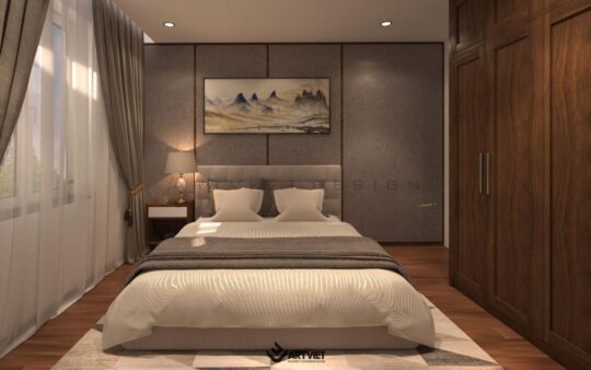 Nội thất nhà ở Bát Tràng - phòng ngủ - 7