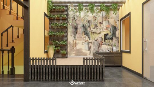 Nội thất nhà hàng Lang Liêu - 1