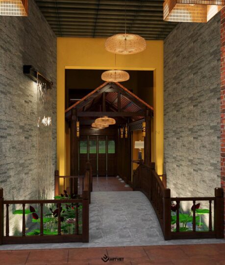 Nội thất nhà hàng Lang Liêu - 10