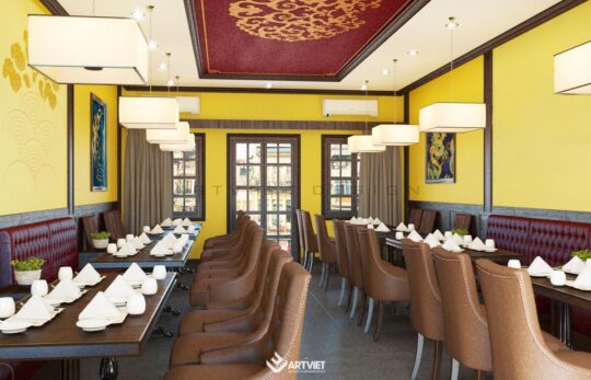 Nội thất nhà hàng Lang Liêu - 12