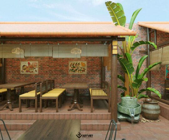 Nội thất nhà hàng Lang Liêu - 13