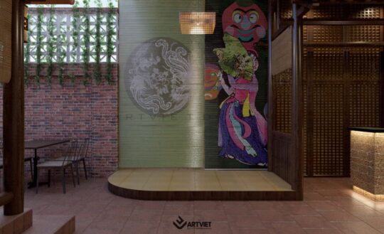 Nội thất nhà hàng Lang Liêu - 15