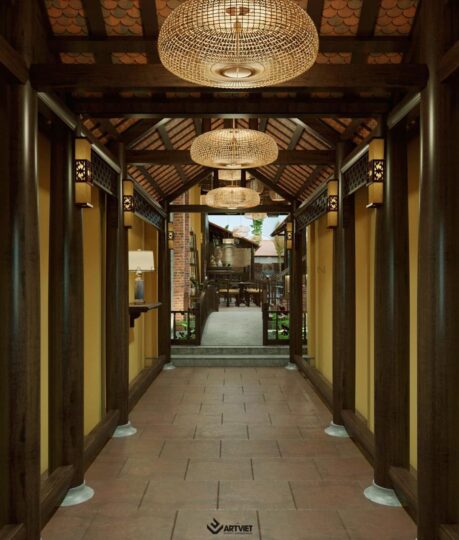 Nội thất nhà hàng Lang Liêu - 17