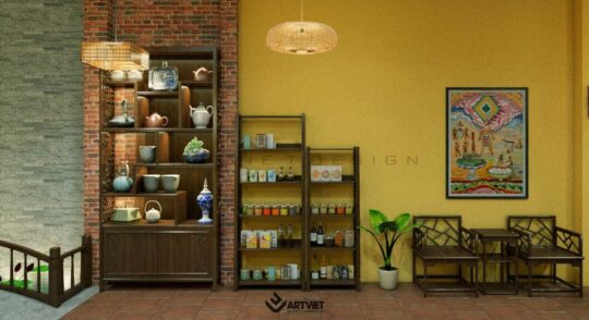 Nội thất nhà hàng Lang Liêu - 2