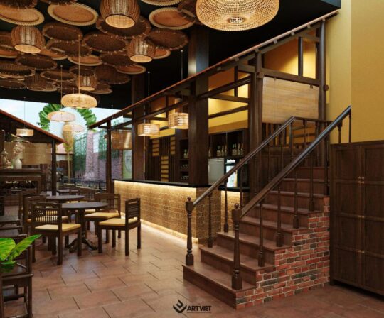 Nội thất nhà hàng Lang Liêu - 21