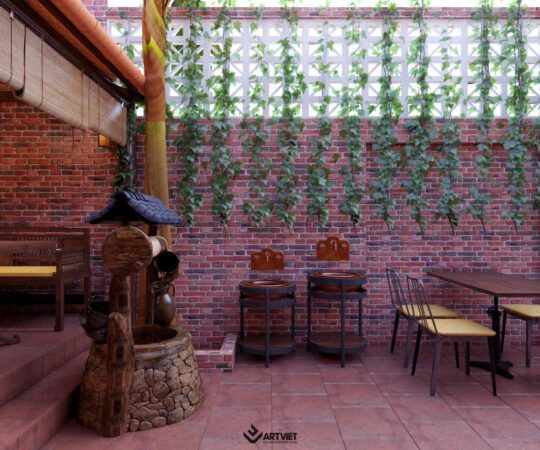 Nội thất nhà hàng Lang Liêu - 4