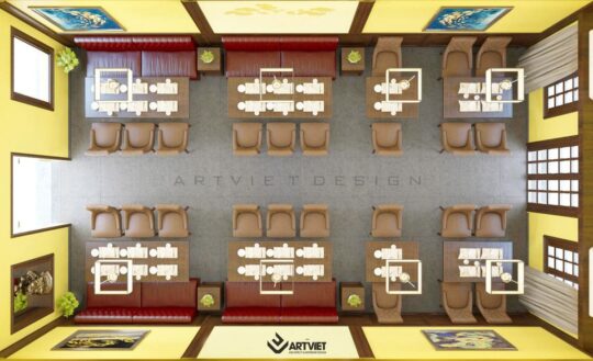 Nội thất nhà hàng Lang Liêu - 5