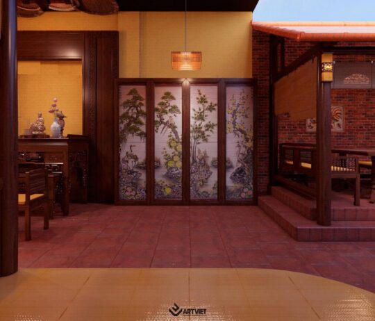 Nội thất nhà hàng Lang Liêu - 9