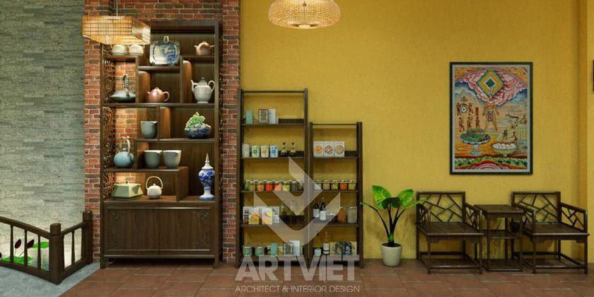 Nội thất nhà hàng Lang Liêu