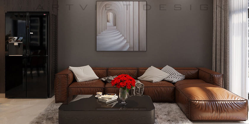 Nội thất nhà riêng Tây Sơn - Anh Sơn