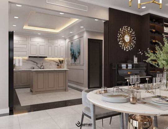 Nội thất phong cách hiện đại - bàn ăn - 10