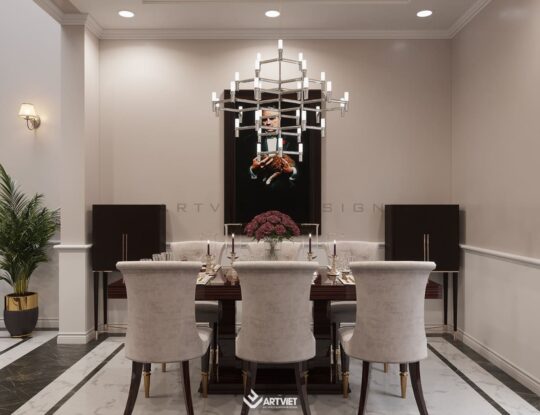 Nội thất phong cách hiện đại - bàn ăn - 7