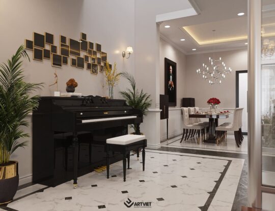 Nội thất phong cách hiện đại - bàn ăn - 9